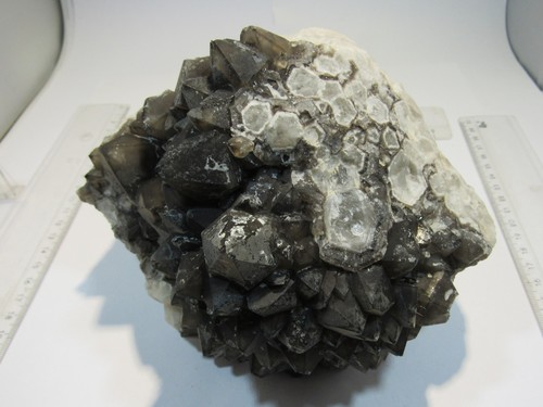 Md443 rauchquarz bergkristall - rauchquarz,