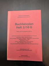Buch Buchfahrplan Heft 2/16 G