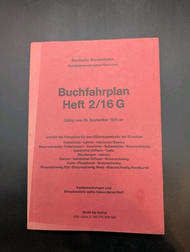 Buch buchfahrplan heft - buchfahrplan, g