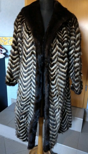 Pelzjacke pelzmantel waschbär - pelzmantel,