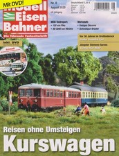 ModellEisenBahner Kurswagen 08 - 2020 August Lokomotiven ohne DVD Eisenbahn