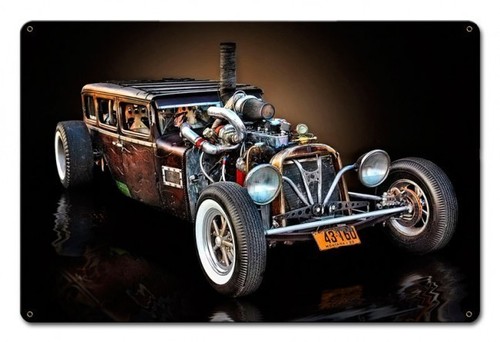Montana diesel rat rod 1928 - diesel,