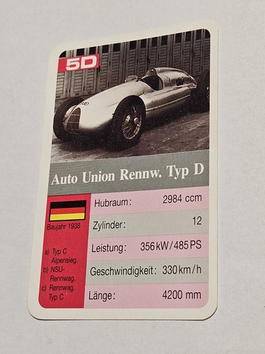 Auto union rennwagen typ - auto,