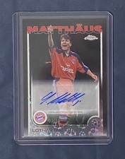 Lothar Matthaus Topps Chrome
