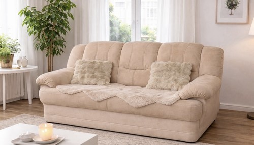Modernes sofa set 1 beige - modernes,
