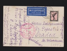 AK Cannstatt König Wilhelm- Viadukt DR EF Mi.382 LZ127 Graf Zeppelin Orientfahrt