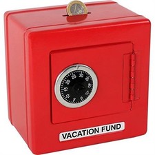 Goki Tresor Metall Kinder Spardose Sparschwein Minitresor Sparbüchse Spartresor