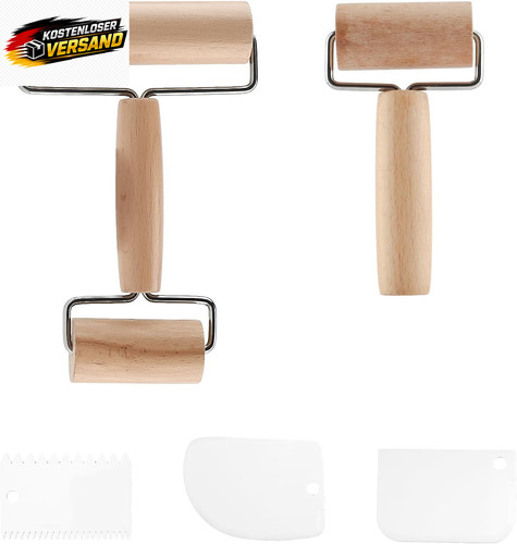 Kleines teigroller holz - kleines,