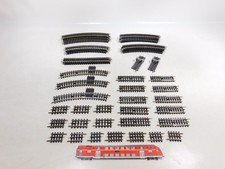 51x Trix Express H0 DC 3L Gleis Anschlussgleis Prellbock gebogen etc sg #EF373-1