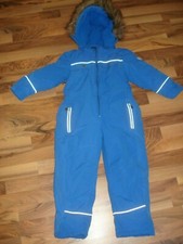 Steiff Schneeanzug Schnee Skianzug Overall Winter Gr: 116 TOP blau NEU Ski 
