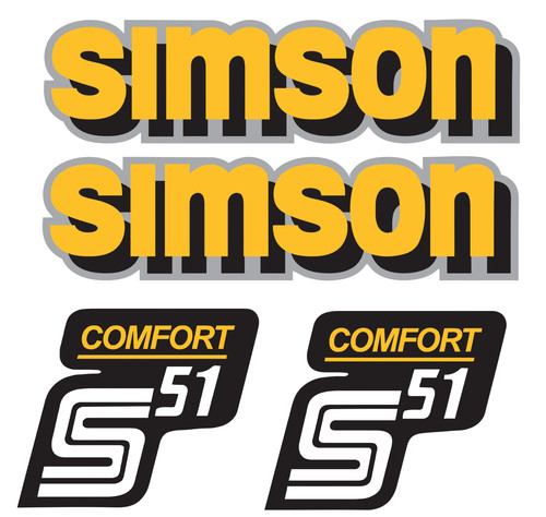 Dekorsatz simson s51 - s51, comfort