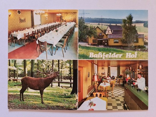 Werbekarte völkershain - ak,