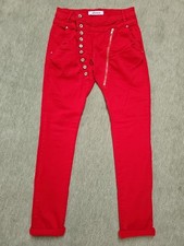 Elara Boyfriend Jeans Hose Rot Gr. L/40 ***NEU*** strechig