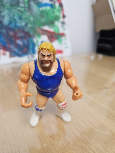 Wwf wwe hasbro wrestling figur - hasbro,