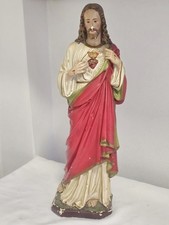 Alte jesus gipsfigur ca - gipsfigur,