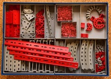 Fischertechnik – Fischertechnik 1000 Sortierbox mit einem Konvolut an Bauelement