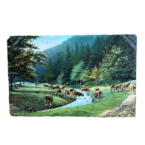 Postkarte friedrichroda - postkarte, ak