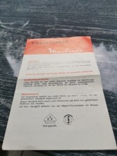 Gebrauchsanweisung Dosenöffner Moulinex 1978