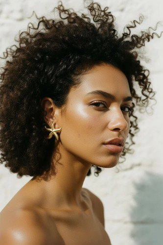 Seestern ohrringe gold - seestern,