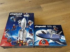 Playmobil 6196 Space Shuttle und 6195 Weltraumrakete