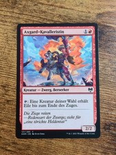 Magic The Gathering Kaldheim Axgard Kavalleristin C 121/285KHM-DE NM