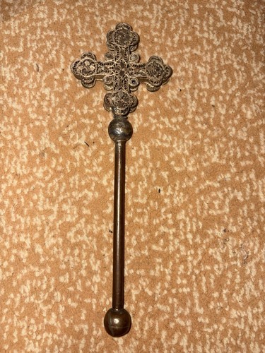 Hand kruzifix bronze - hand,