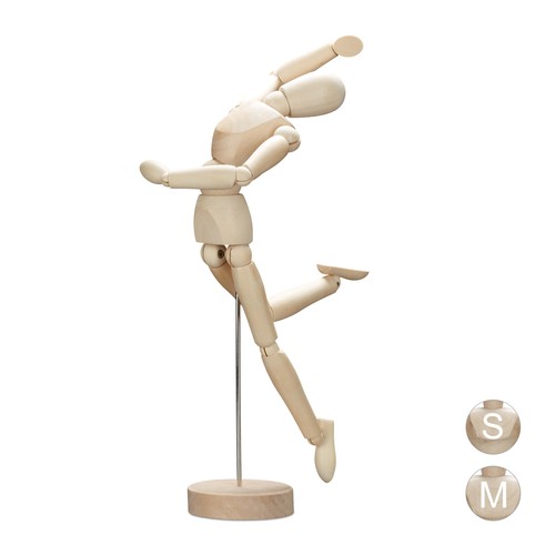 Gliederpuppe holzfigur - gliederpuppe,