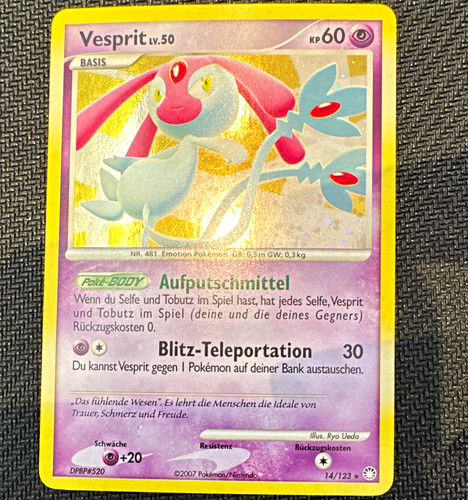 Pokémon tcg vesprit 123 - tcg, 14/123