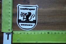 Alter Aufkleber Motorsport Tuning Zubehör Rallye OETTINGER OKRASA (Gr. 2 klar)