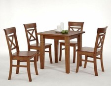 Massivholz Küchentisch 78x78cm Holz Kiefer massiv honigfarben Ess-gruppe Tisch