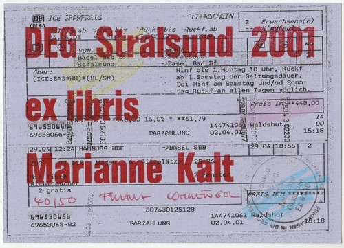 Franz lohrengel exlibris für - franz,