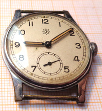 Altere Handaufzug Armbanduhr Werk Junghans J 97 defekt für Teile  MS B3