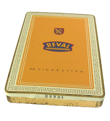 Reval zigaretten blechdose - reval,