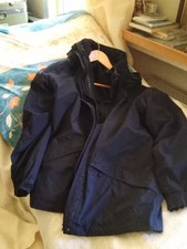 Schöne Vaude Damen Jacke 3in1 Gr. 36 dkl.blau Womens Randal III 2CK