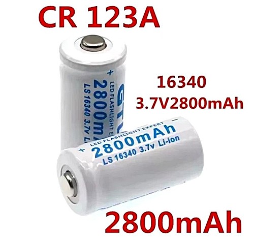 Akku 16340 cr123a - akku, mah