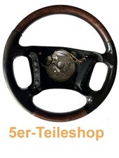 BMW E39 Holzlenkrad Leder Muschelahorn ab Bj. 9/01  6756414  D=385mm  #14
