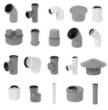 HT PP ROHR ABWASSERROHR Abwasser Bogen Muffe Abzweig DN 32 40 50 75 110