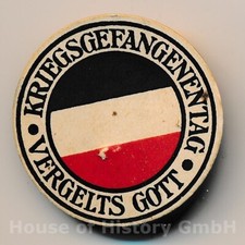 140304: Spendenabzeichen/Tagungsabzeichen "Kriegsgefangenentag - Vergelts Gott"