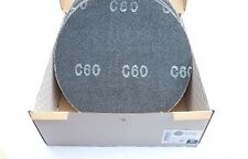 25 Menzer Klett Schleifgitter, Schleifmittel, Ø 225mm, Siliziumk., LHS 225,Vario