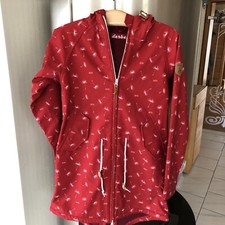 Regenmantel Derbe Gr. 38 rot