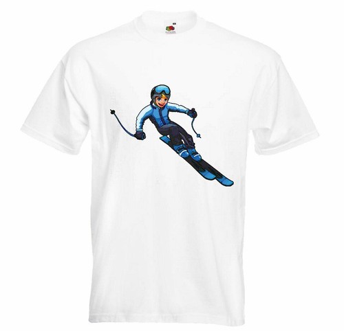 Shirt skifahren wintersport - t-shirt,