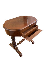 Antike Kleiner Tisch Tür Work