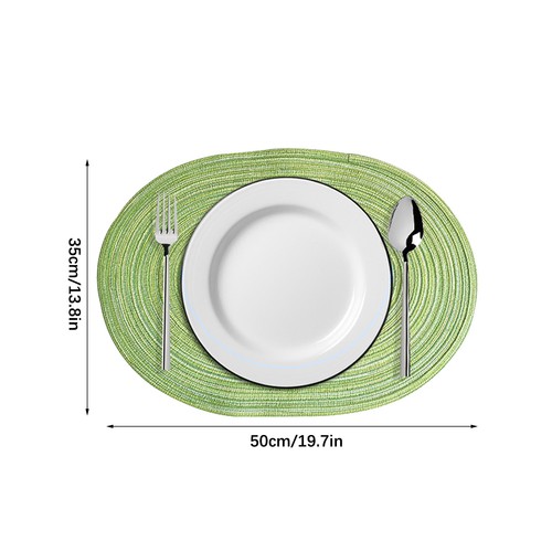 Platzdeckchen oval 50x35cm - platzdeckchen,