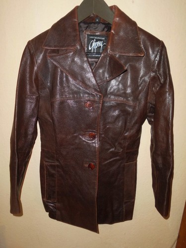 Vintage damen lederjacke - damen-, lederjacke-