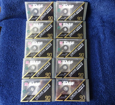 10 Stück BASF Chrome Super II 90 MC Kassetten / Chrome  / OVP / Typ II 2 / NEU /