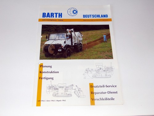 Barth prospekt unimog - barth, umbauten