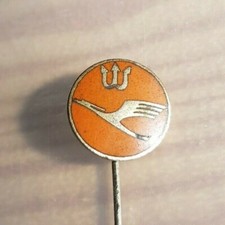 alte Anstecknadel DLH Lufthansa Mit Lufthansa über den Äquator 