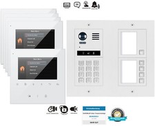 5-7 Familien Videotürsprechanlage 5Familienhaus Sprechanlage Videoklingel RFID