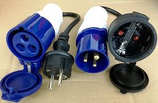 # CEE Wohnwagen Anschlusskabel Camping Adapter Kabel Steckdose Schuko Stecker 