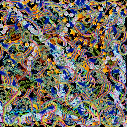 Popart art cosmic fantasy - popart,